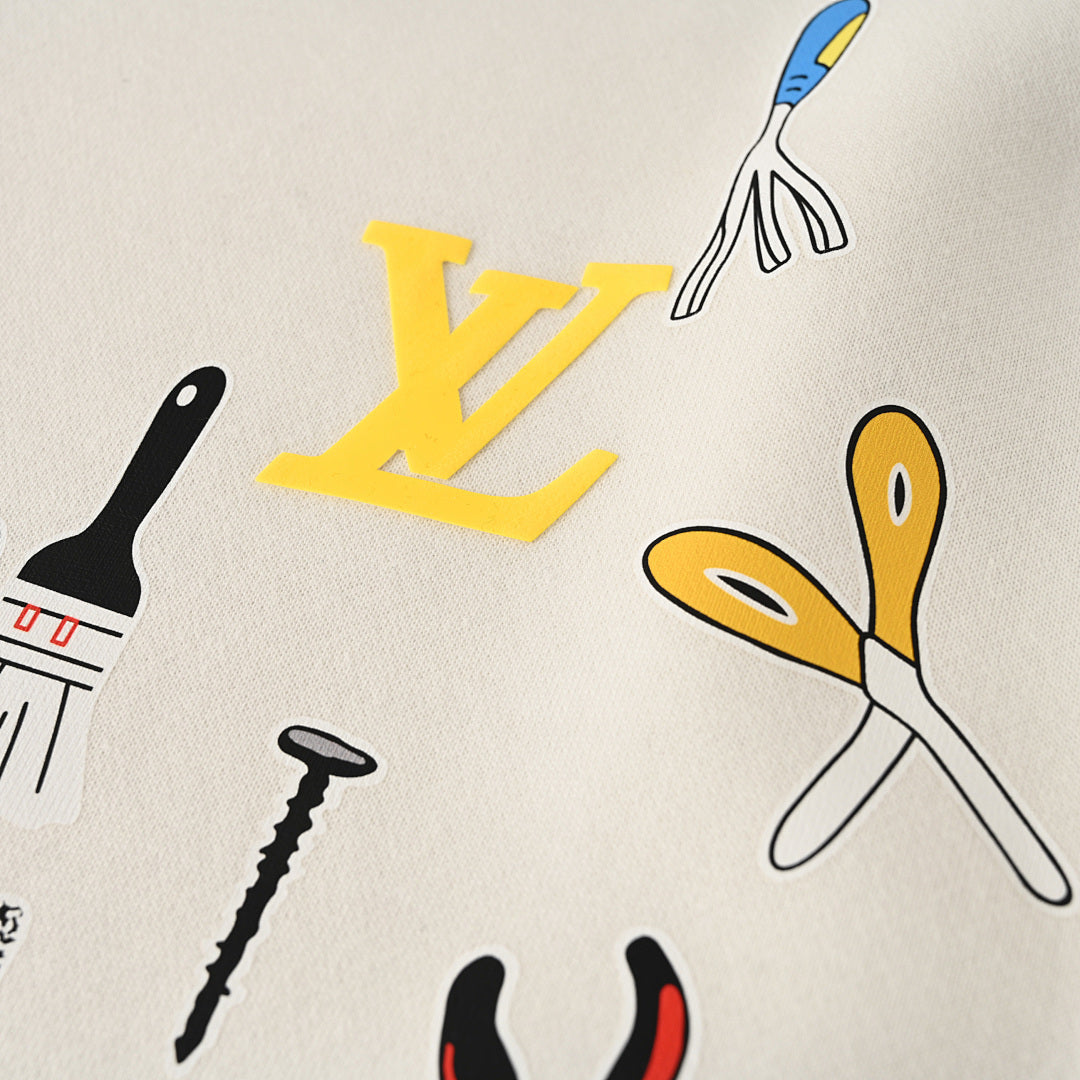 Louis Vuitton LV Craftsman Tools Embroidered Sweatshirt
