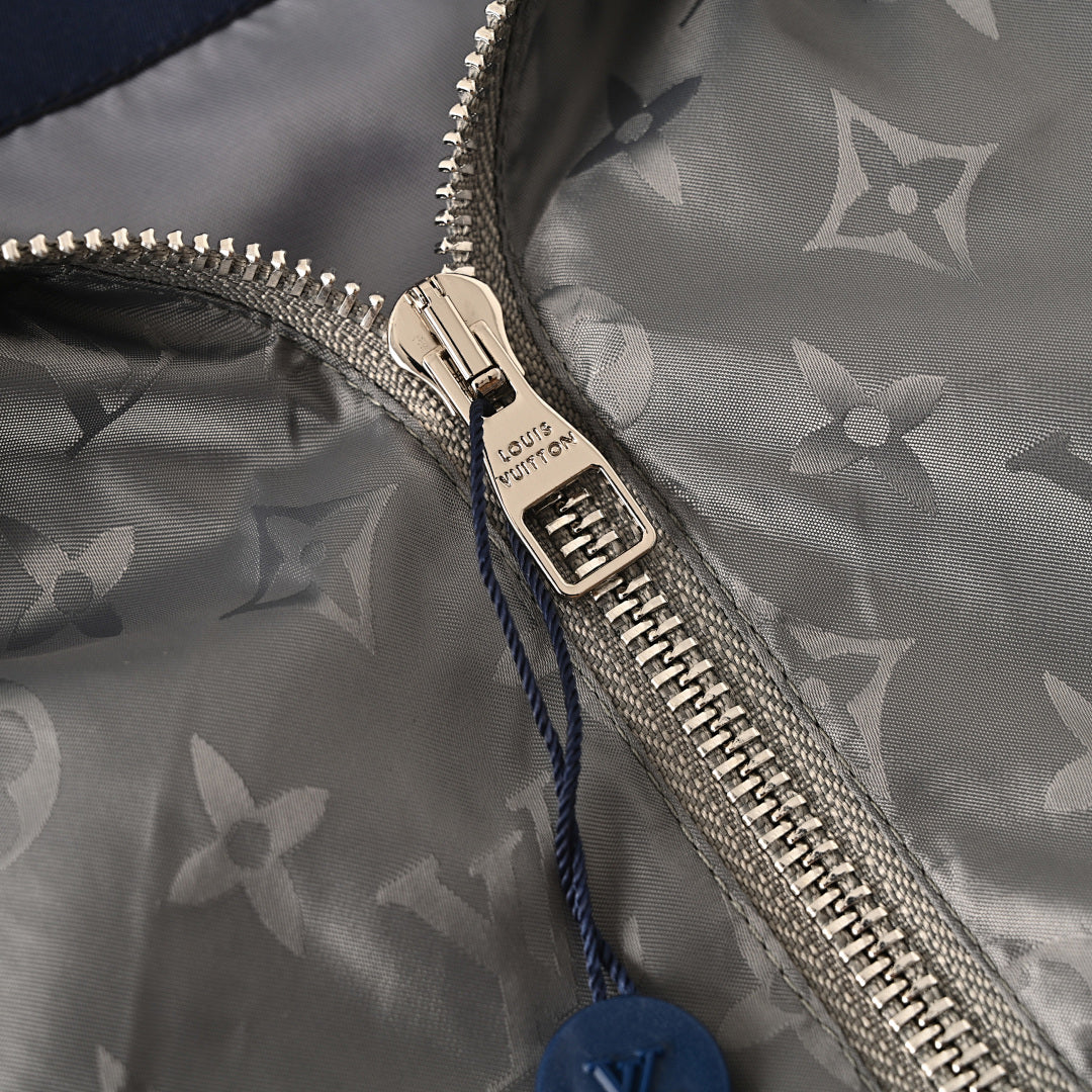 Louis Vuitton Monogram Jacquard Hooded Windbreaker