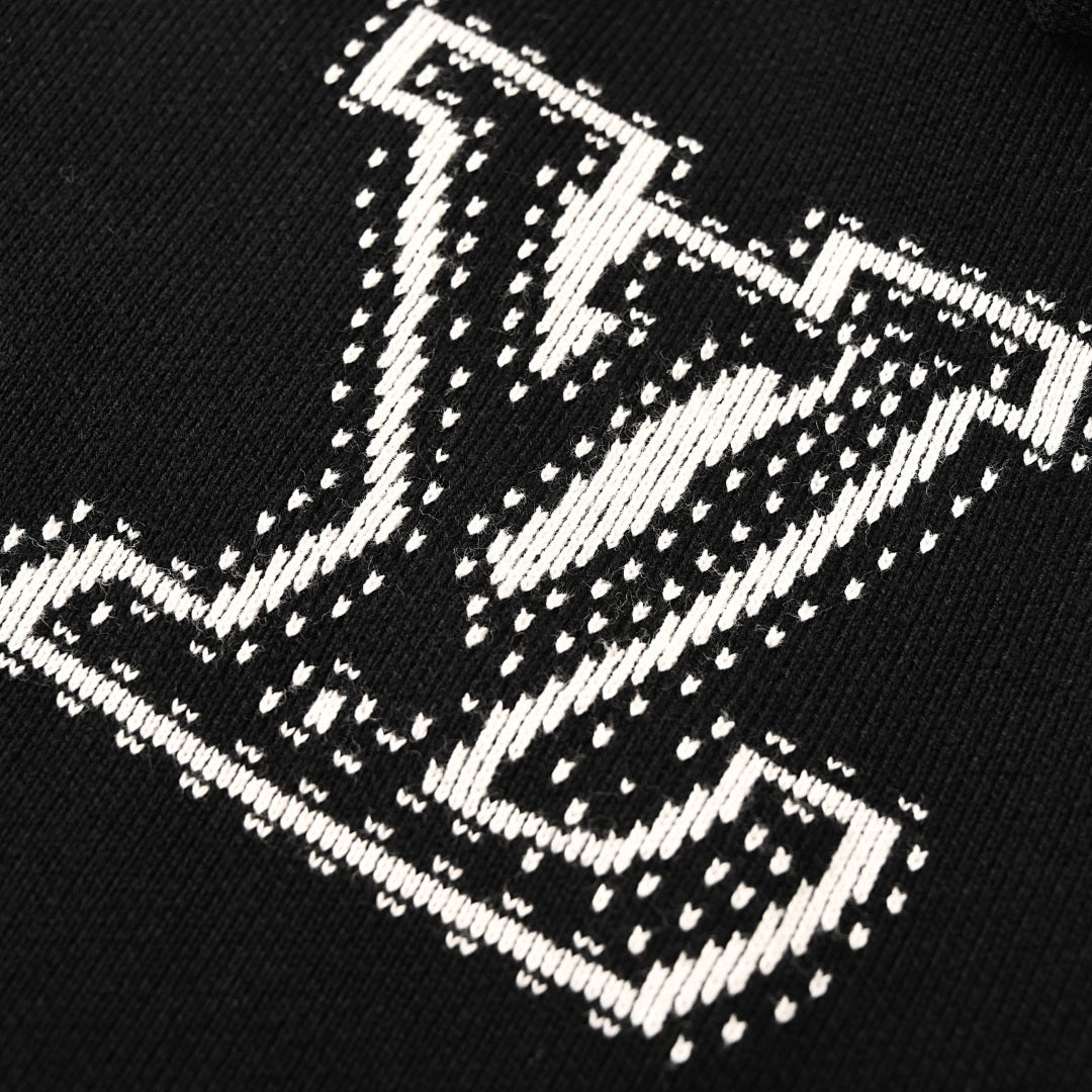 Louis Vuitton LV Varsity Patch Star-Panel Zip-Up Hoodie