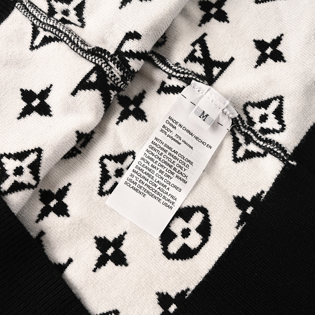 Louis Vuitton LV Monogram Gradient Knit Sweater