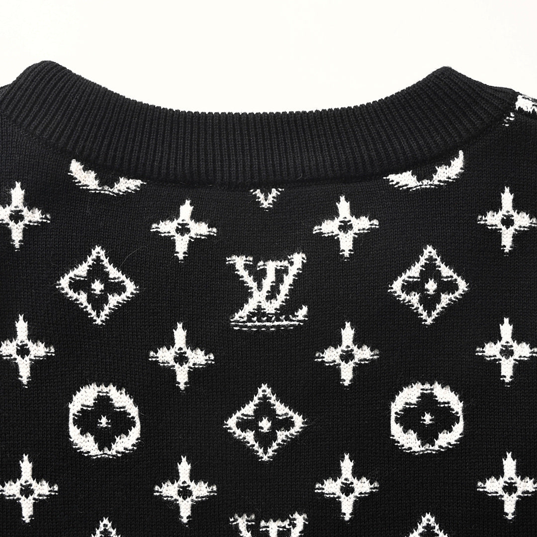 Louis Vuitton LV Monogram Gradient Knit Sweater