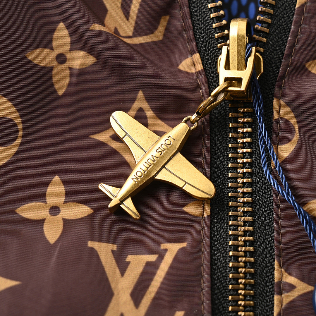Louis Vuitton Monogram Reversible Hooded Windbreaker