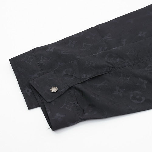 Louis Vuitton Monogram Wave Jacquard Crystal-Embellished Shirt Jacket