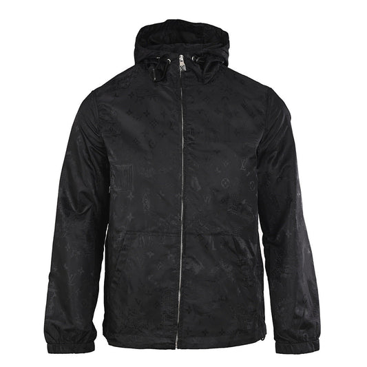 Louis Vuitton Monogram Shadow Hooded Windbreaker
