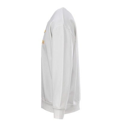 Louis Vuitton Oversized Gold LV Logo Crewneck Sweatshirt