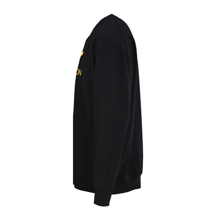 Louis Vuitton Oversized Gold LV Logo Crewneck Sweatshirt