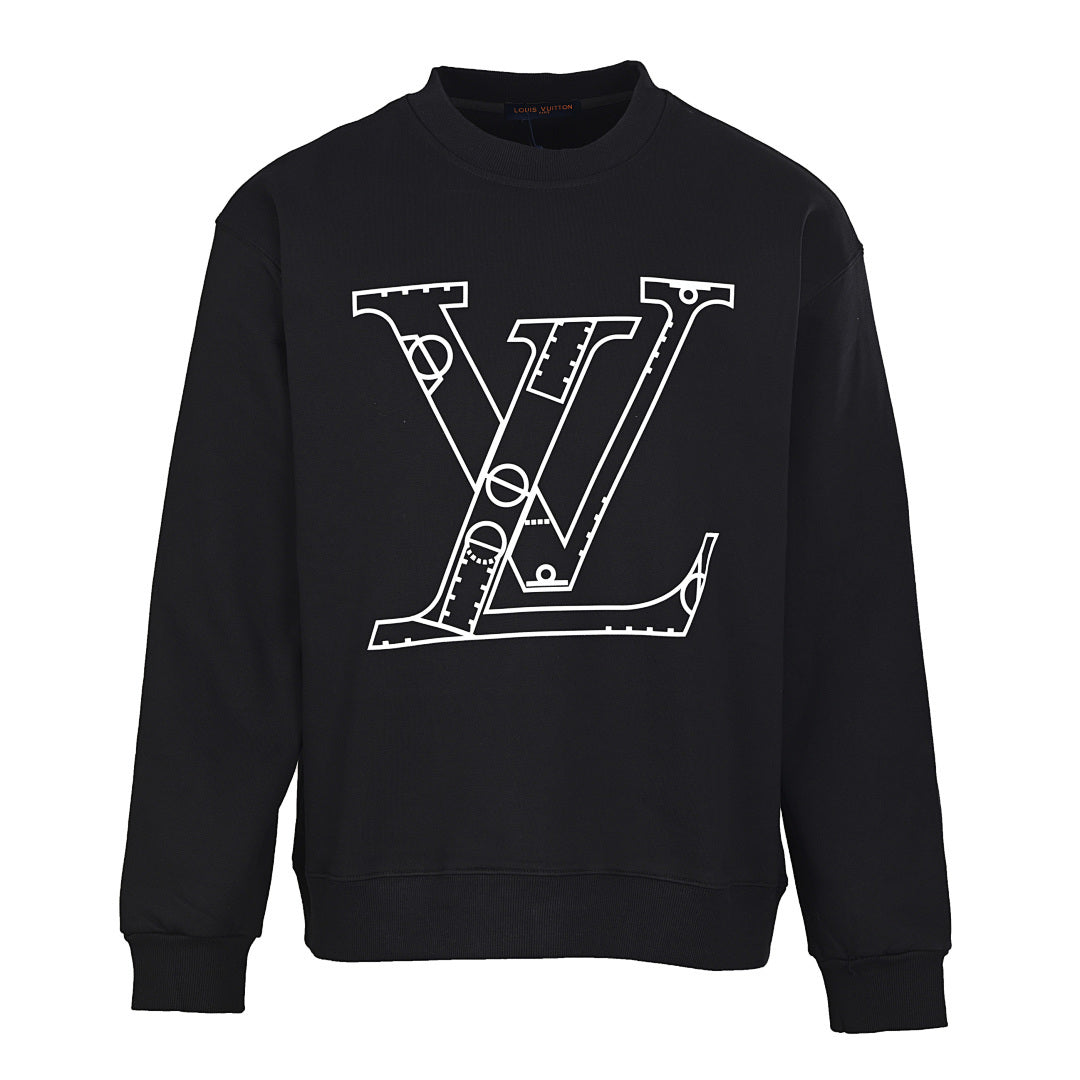 Louis Vuitton Monogram Jacquard Cotton Sweatshirt – Heritage LV Luxury Signature