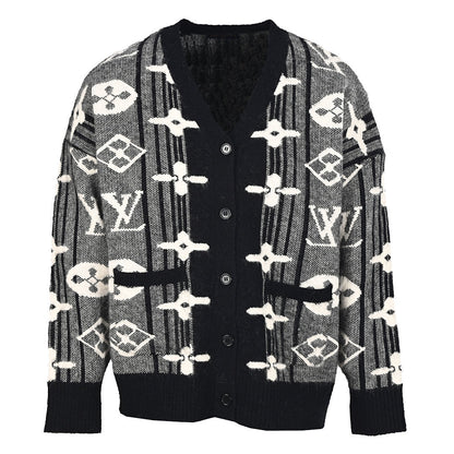Louis Vuitton Monogram Jacquard Cotton Sweatshirt – Signature LV Heritage Piece