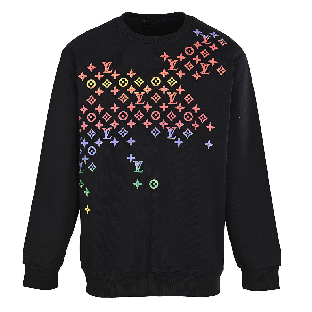 Louis Vuitton Monogram Jacquard Cotton Sweatshirt – Impeccable LV Luxury Taste
