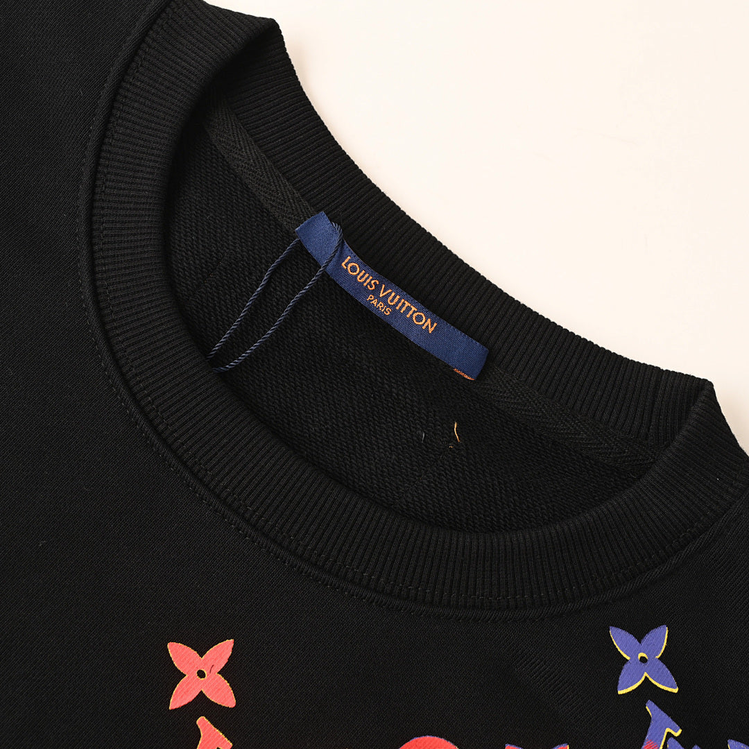 Louis Vuitton Monogram Jacquard Cotton Sweatshirt – Impeccable LV Luxury Taste