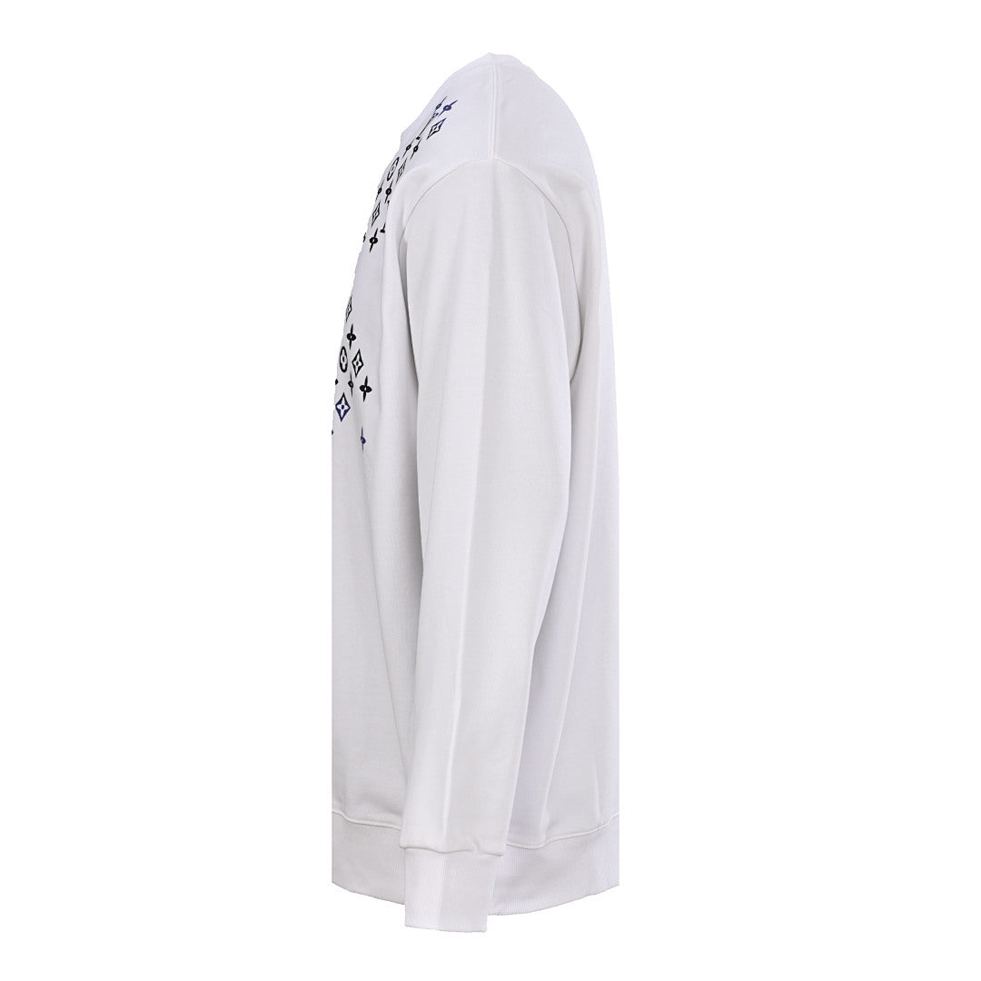 Louis Vuitton Monogram Jacquard Cotton Sweatshirt – Flawless LV Luxury Finish
