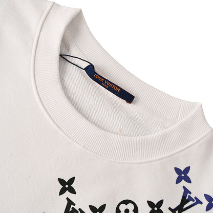 Louis Vuitton Monogram Jacquard Cotton Sweatshirt – Flawless LV Luxury Finish