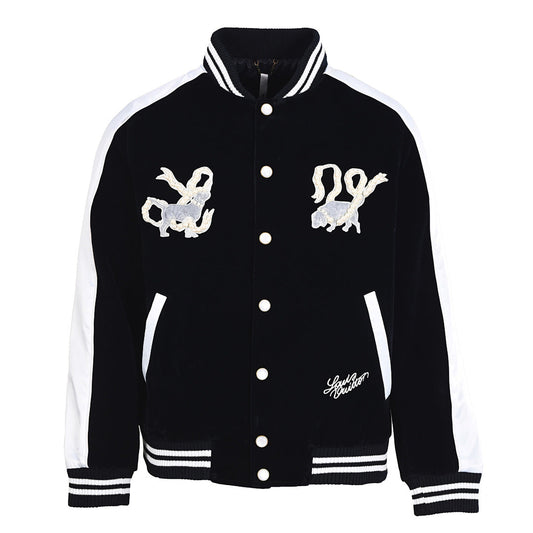 Louis Vuitton LV Malletier Crest Embroidered Varsity Jacket