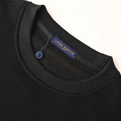 Louis Vuitton Luxury Monogram Jacquard Cotton Sweatshirt