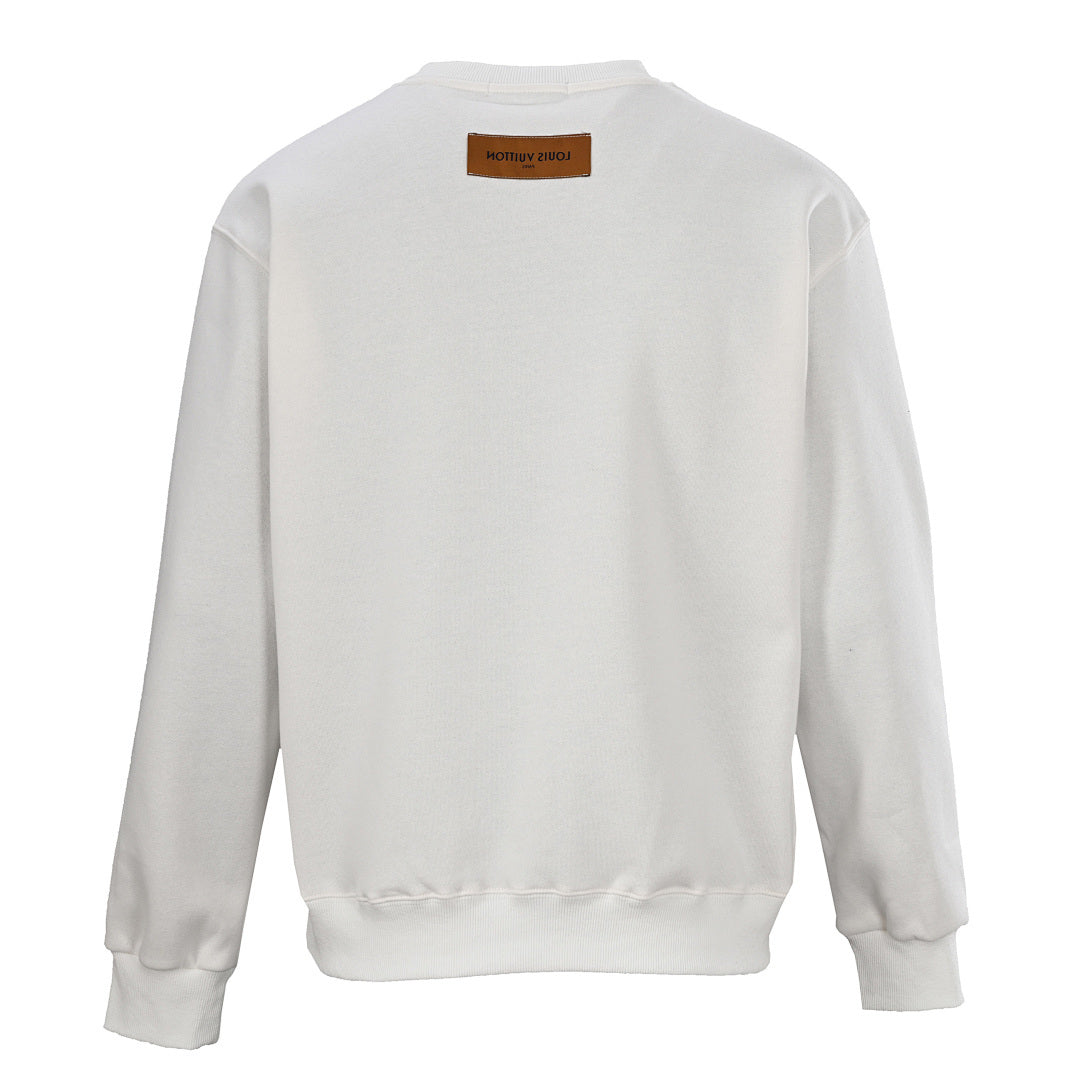 Louis Vuitton Premium Monogram Jacquard Cotton Sweatshirt