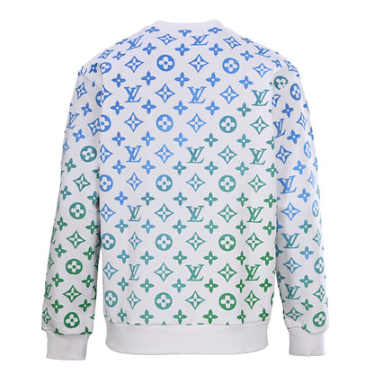 Louis Vuitton Monogram Jacquard Cotton Sweatshirt – Subtle LV Luxury Influence