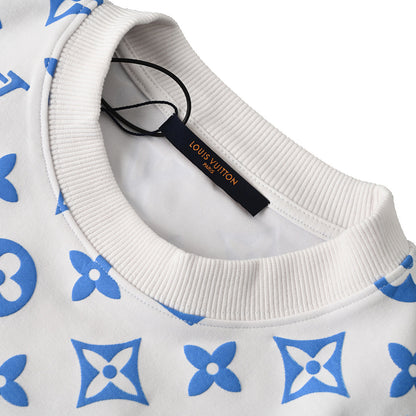 Louis Vuitton Monogram Jacquard Cotton Sweatshirt – Subtle LV Luxury Influence