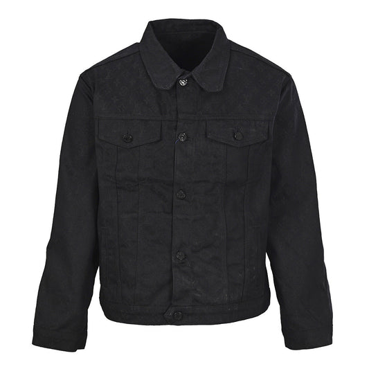 Louis Vuitton Monogram Jacquard Denim Trucker Jacket