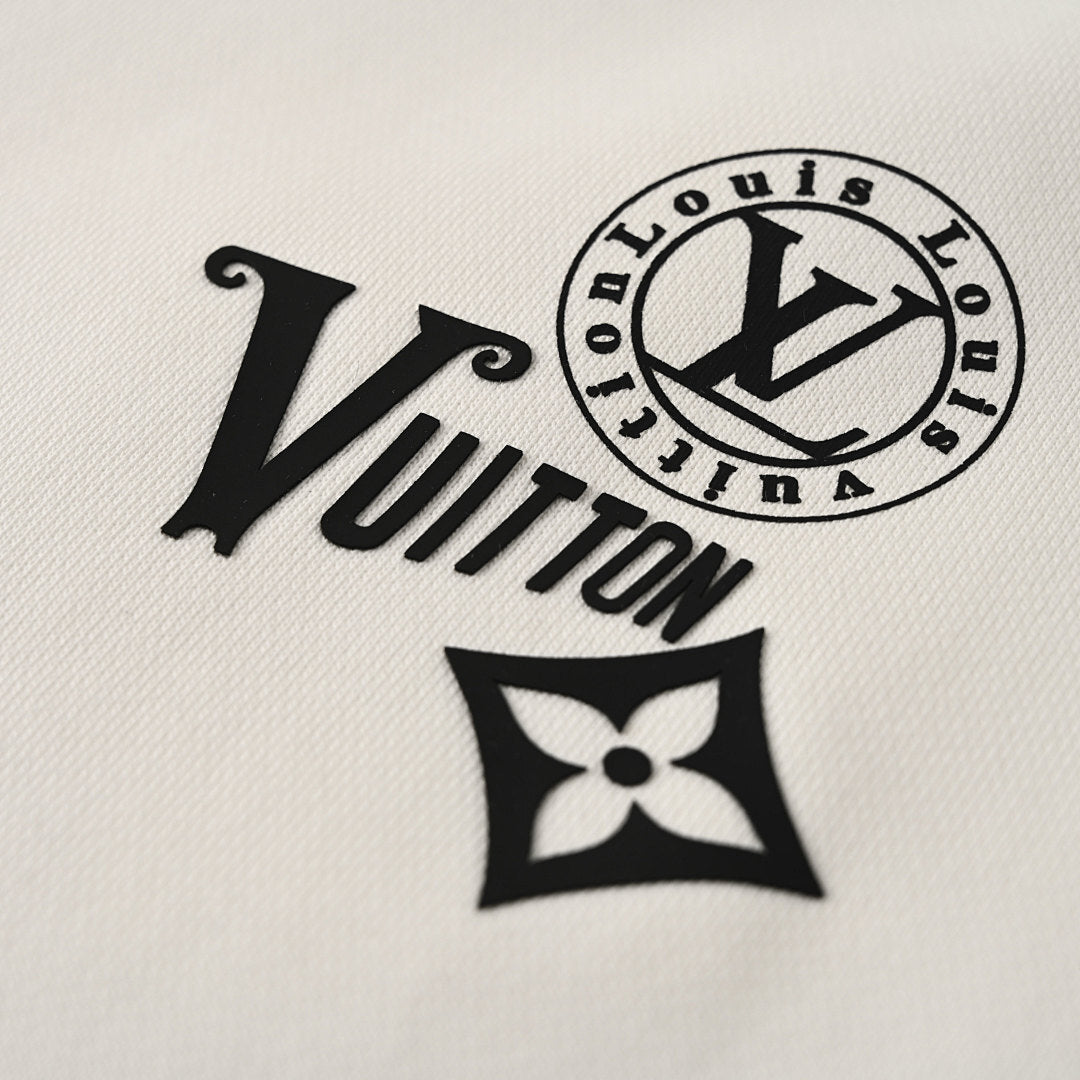 Louis Vuitton Paris Monogram Crest Print Crewneck Sweatshirt