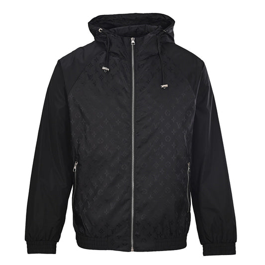 Louis Vuitton Monogram Jacquard Hooded Windbreaker