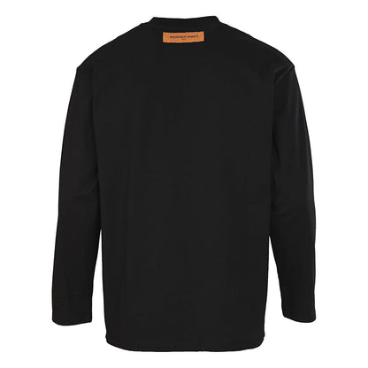 Louis Vuitton Multicolor Monogram Embroidered Long-Sleeve T-Shirt