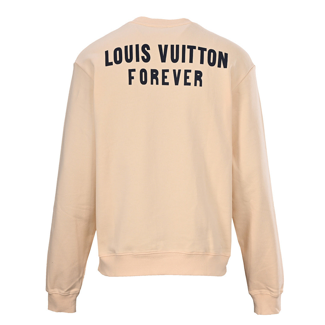 Louis Vuitton Monogram Jacquard Cotton Sweatshirt – Pure Refinement