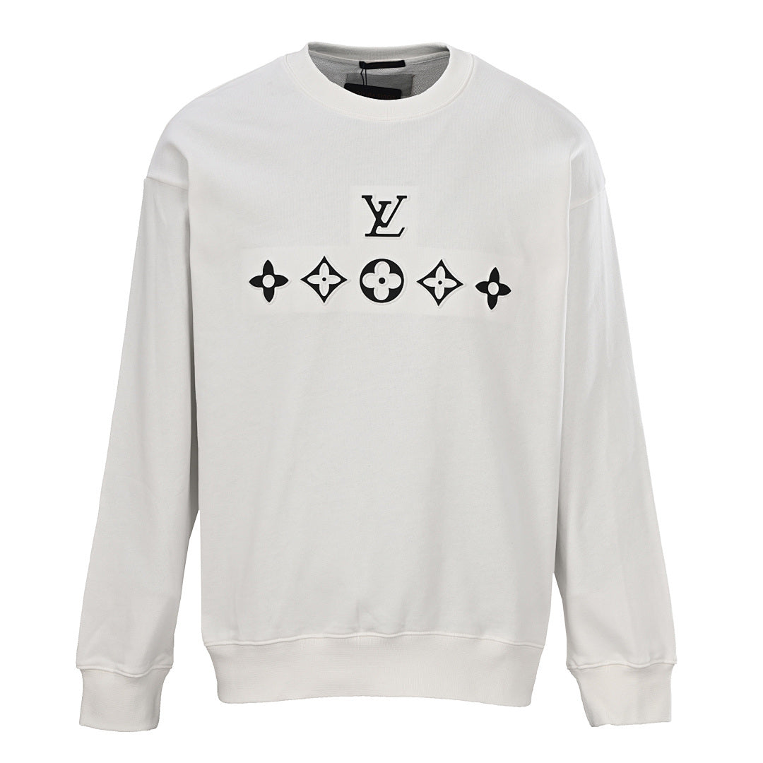 Louis Vuitton Monogram Jacquard Cotton Sweatshirt – Classic Fit