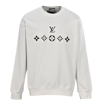 Louis Vuitton Monogram Jacquard Cotton Sweatshirt – Classic Fit