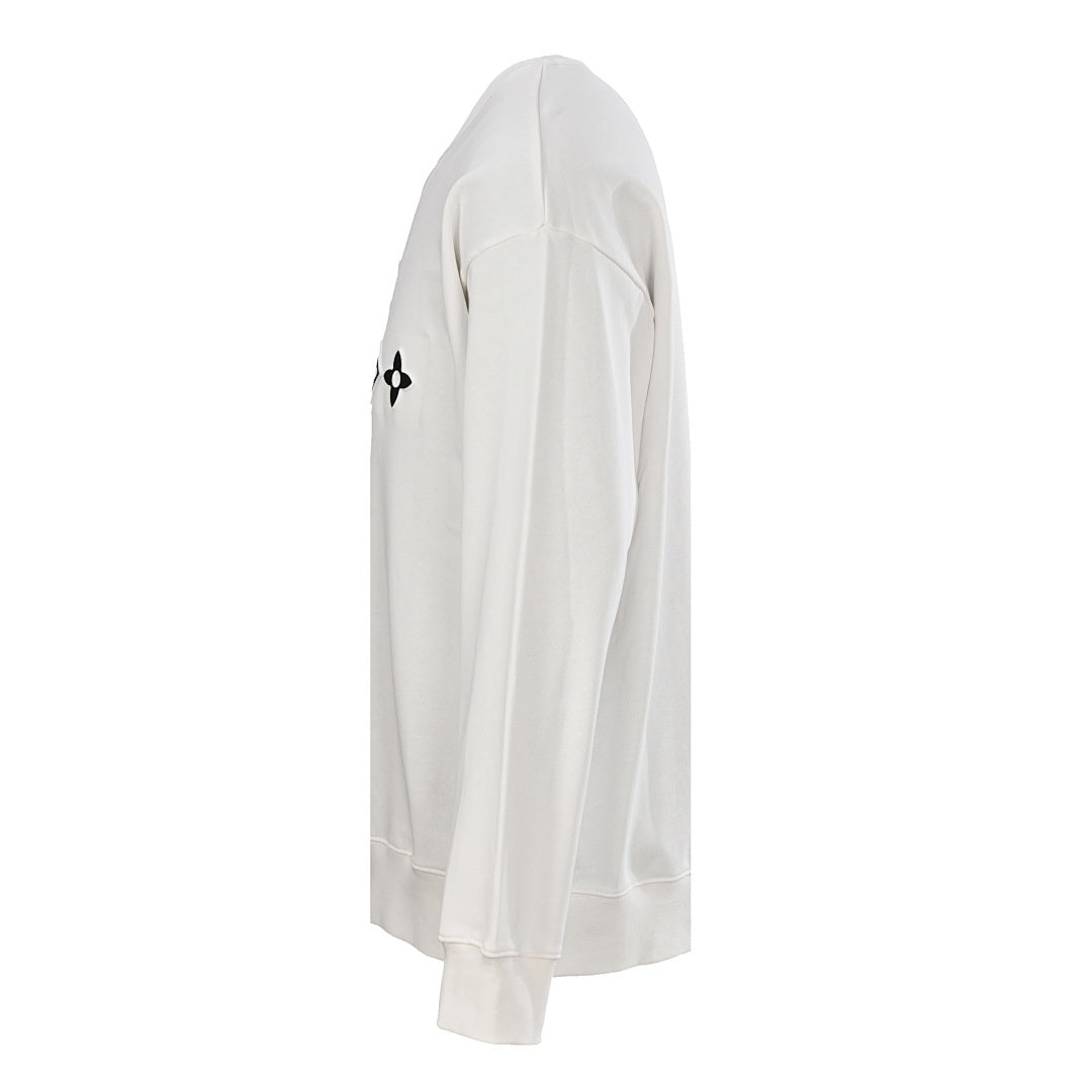 Louis Vuitton Monogram Jacquard Cotton Sweatshirt – Classic Fit