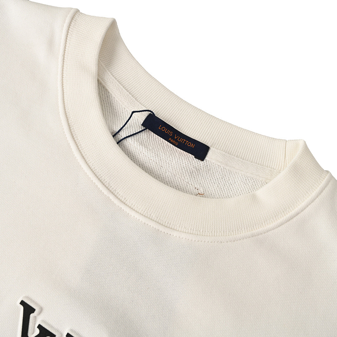 Louis Vuitton Monogram Jacquard Cotton Sweatshirt – Classic Fit