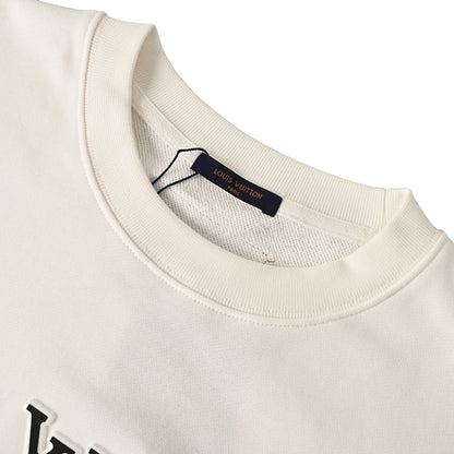 Louis Vuitton Monogram Jacquard Cotton Sweatshirt – Classic Fit