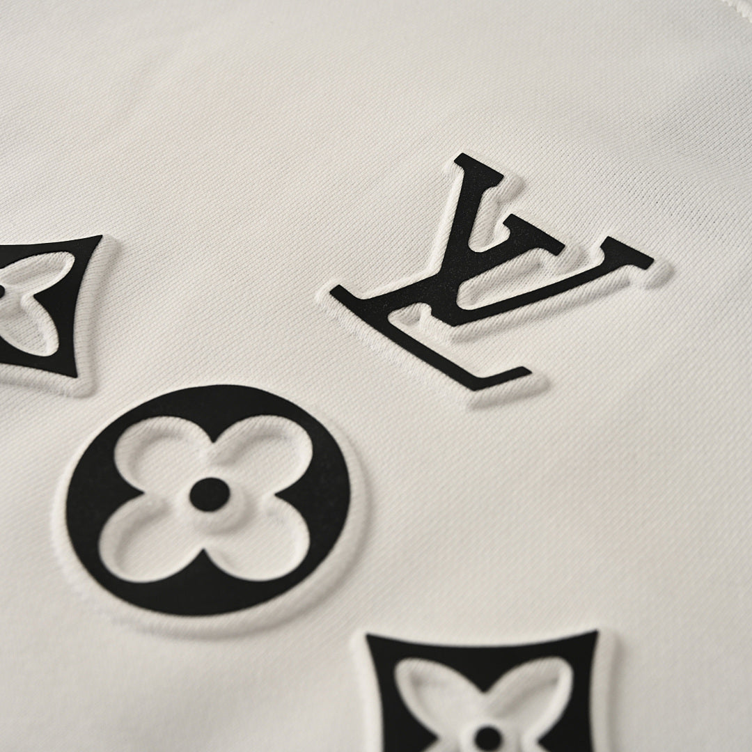 Louis Vuitton Monogram Jacquard Cotton Sweatshirt – Classic Fit