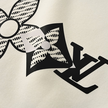 Louis Vuitton Monogram Flower Embroidered Crewneck Sweatshirt
