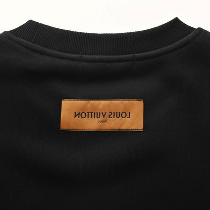 Louis Vuitton Monogram Flower Embroidered Crewneck Sweatshirt
