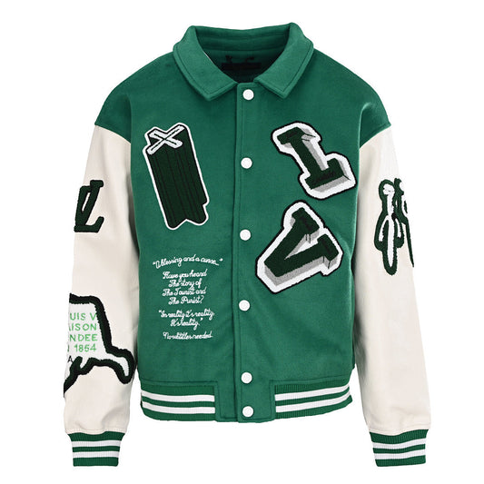 Louis Vuitton LV 2054 Embroidered Varsity Jacket