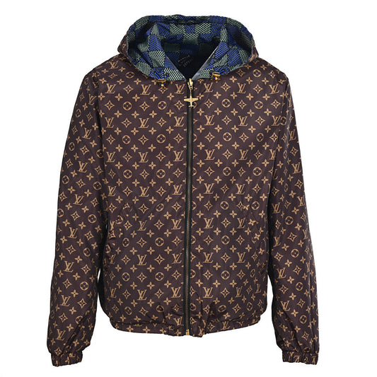 Louis Vuitton Monogram Reversible Hooded Windbreaker