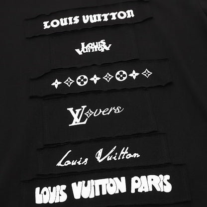 Louis Vuitton 26SS Appliqué Signature Short-Sleeve Tee
