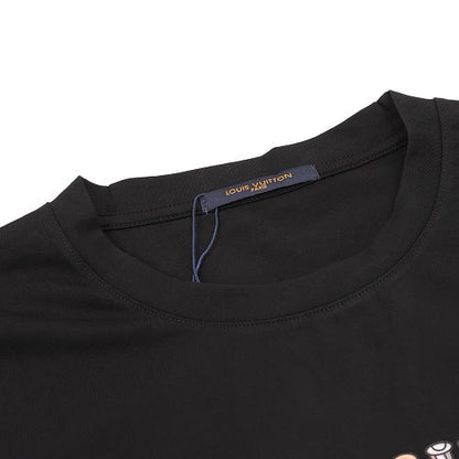 Louis Vuitton 26SS Mechanical Rainbow Label Logo Print Tee