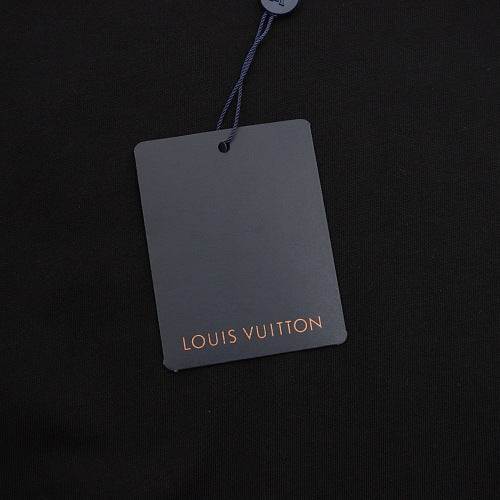 Louis Vuitton LV Two-Tone Embossed Logo Long Sleeve T-Shirt