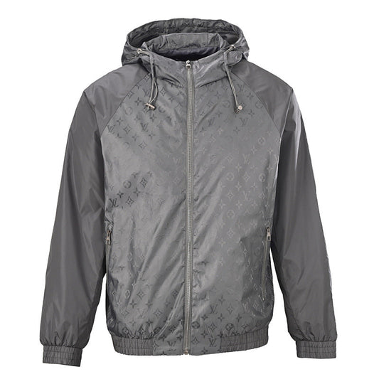 Louis Vuitton Monogram Jacquard Hooded Windbreaker