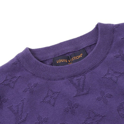 Louis Vuitton LV Monogram Jacquard Knit Short-Sleeve T-Shirt