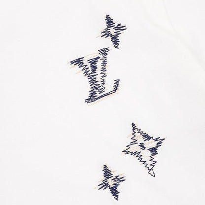 Louis Vuitton SS26 Monogram Print Dual-Placement LV Logo Embroidered T-Shirt