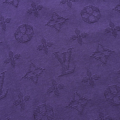 Louis Vuitton LV Monogram Jacquard Knit Short-Sleeve T-Shirt