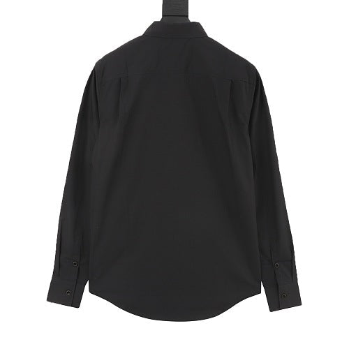 Louis Vuitton 25FW Beaded Gothic Logo Long-Sleeve Shirt