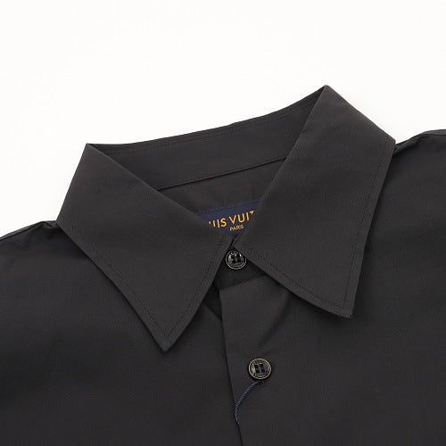 Louis Vuitton 25FW Beaded Gothic Logo Long-Sleeve Shirt
