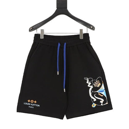 Louis Vuitton 2026 SS Crown Print Shorts