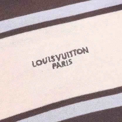 Louis Vuitton 26SS Colour-Block Stripe Knit Short-Sleeve T-Shirt