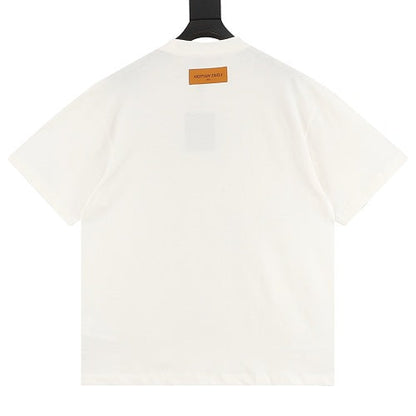 Louis Vuitton Damier Jacquard LV Lovers Patch Pocket T-Shirt