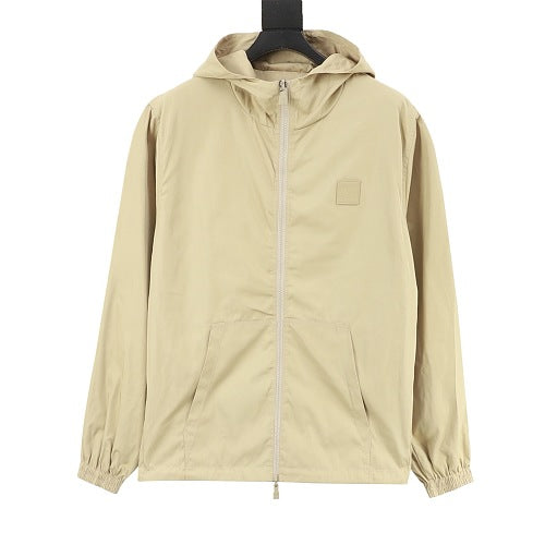 Louis Vuitton Logo Patch Monogram Jacquard Reversible Shell Jacket