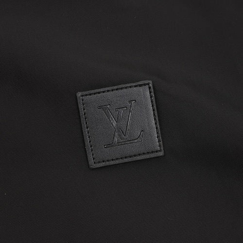 Louis Vuitton Logo Patch Monogram Jacquard Reversible Shell Jacket